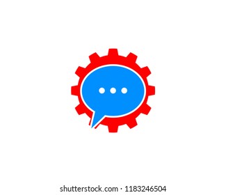 Gear Talk logo template design