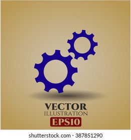 Gear (Team work) symbol