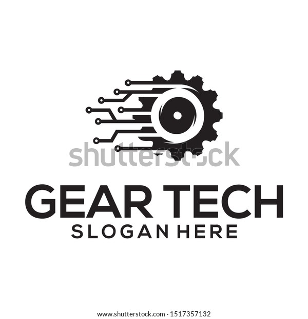 gear tech, gear logo modern\
vector