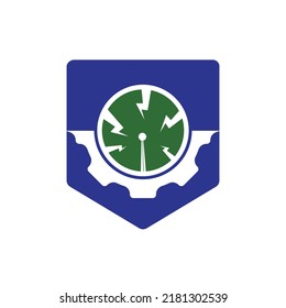 Design-Vorlage für Vektorgrafik-Design des Zahnriemen.	