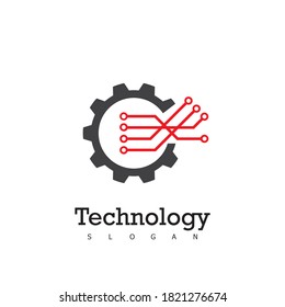 Gear Technology Logo Icon Design