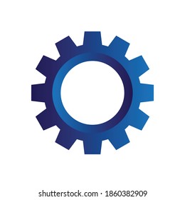 Gear technology vector logo, icon template. This logo is suitable for factory, technology, website, digital, wheel.