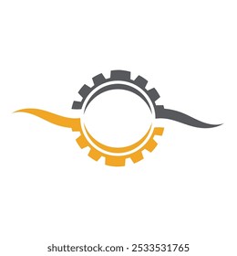 Gear Template Logo and symbol 