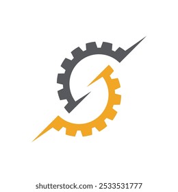 Logo und Symbol der Getriebevorlage 