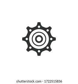 Gear Template vector icon illustration design