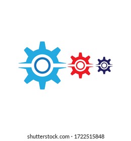 Gear Template vector icon illustration design