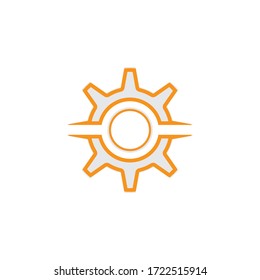 Gear Template vector icon illustration design