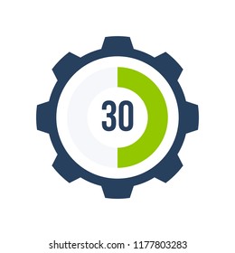 gear timer number 30
