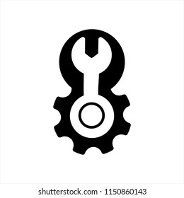 gear and tool kit icon