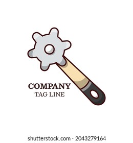 Gear Tool, Logo and Icon, Template Vector, Emblem, Design Concept
