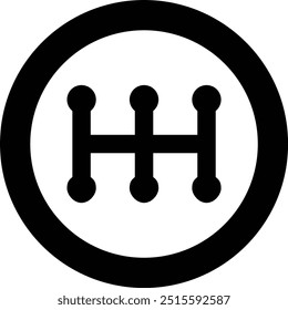 Getriebe Vektor Symbol Design Illustration