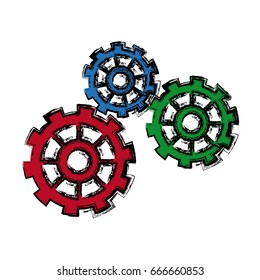 gear union business team work conept
