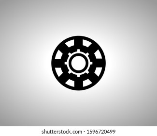 Gear Vector Design for Logo Company, Icon, Symbol etc
