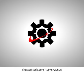 Gear Vector Design for Logo Company, Icon, Symbol etc
