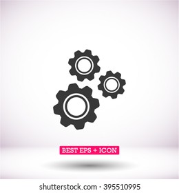 gear   .VECTOR ICON 10 eps
