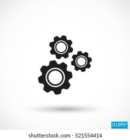 gear   .VECTOR ICON 10 eps