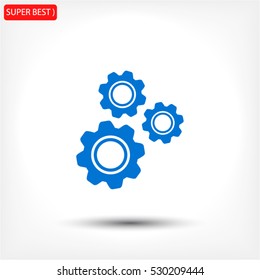gear   .VECTOR ICON 10 eps