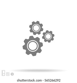 gear   .VECTOR ICON 10 eps