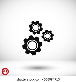 gear   .VECTOR ICON 10 eps