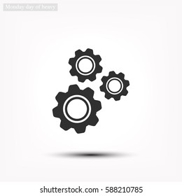 gear   VECTOR ICON 10 eps