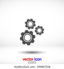 gear   .VECTOR ICON 10 eps