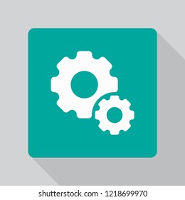 Gear Vector icon