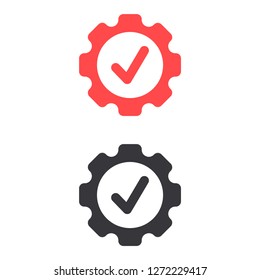 Gear Vector icon
