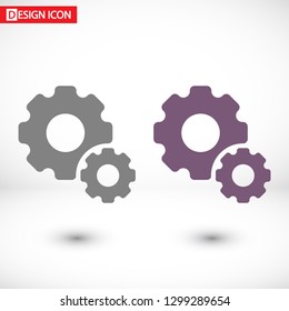 Gear Vector icon