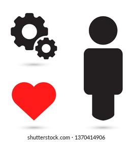 Gear Vector icon