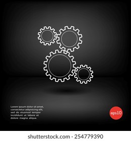 gear vector icon