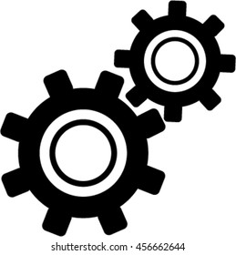 Gear vector icon