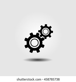 Gear vector icon