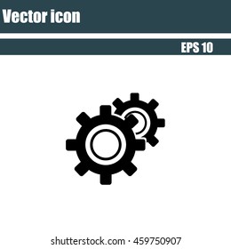 Gear vector icon