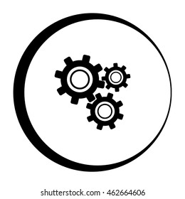 Gear vector icon