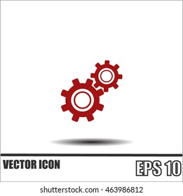 Gear vector icon