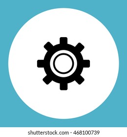 Gear vector icon