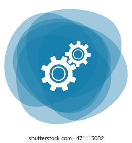 Gear vector icon