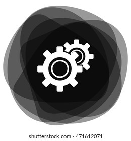Gear vector icon