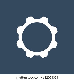 gear vector icon, vector best flat icon EPS 10
