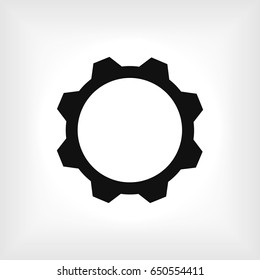gear vector icon, vector best flat icon EPS 10
