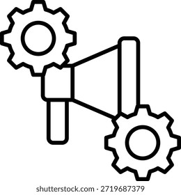 Icono del Vector del engranaje. Se puede utilizar para aplicaciones de impresión, móviles y de Web.