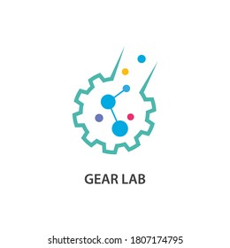 Gear vector icon illustration design