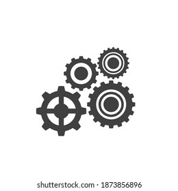 Gear vector icon illustration design template