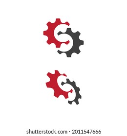 Gear vector icon illustration design template