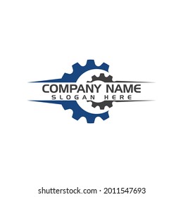 Gear vector icon illustration design template