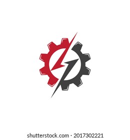 Gear vector icon illustration design template