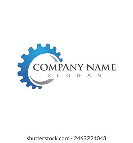 Gear vector icon illustration design template