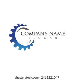 Gear vector icon illustration design template