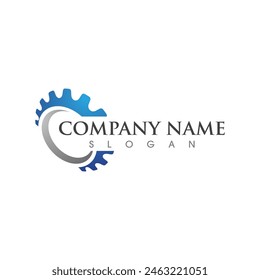 Gear vector icon illustration design template