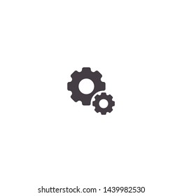 Gear Vector icon . Lorem Ipsum Illustration design